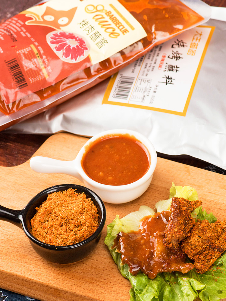 烤肉酱500g韩式烤肉蘸酱烧烤调料烤肉蘸料酱生菜五花肉酱烧烤酱