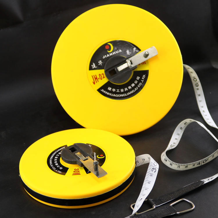 测量卷尺尺子20米米拉50米皮尺100米防水软尺卷尺