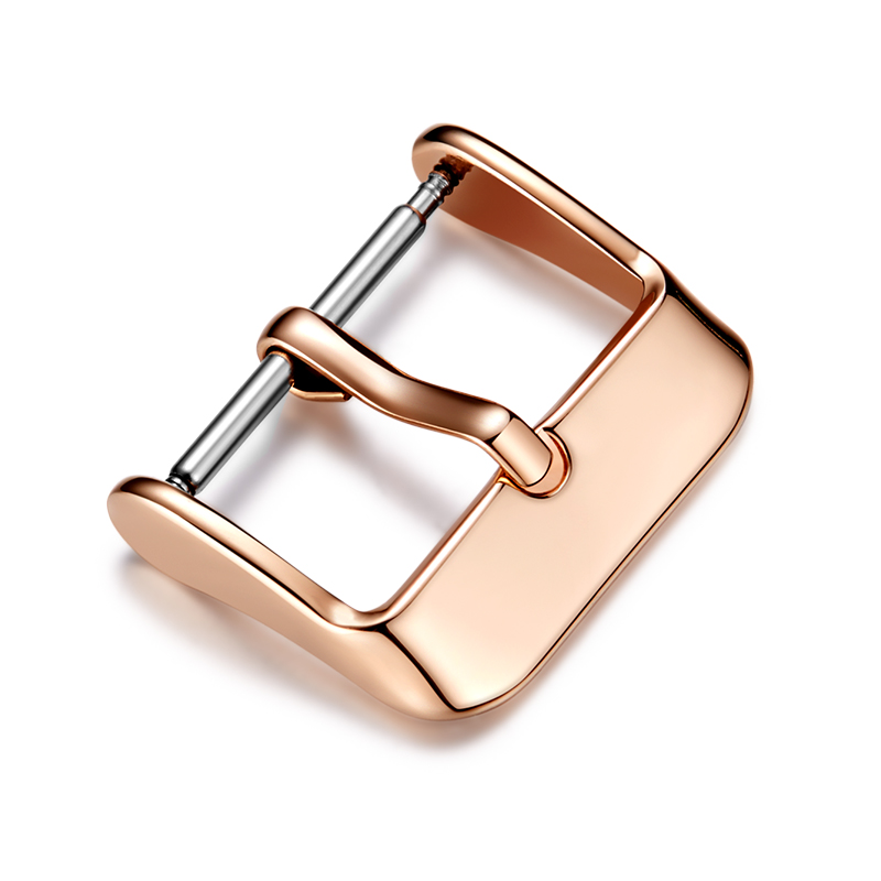 浪琴手表表带配件表扣精钢不锈钢皮带头针扣代用天梭卡西欧欧米茄