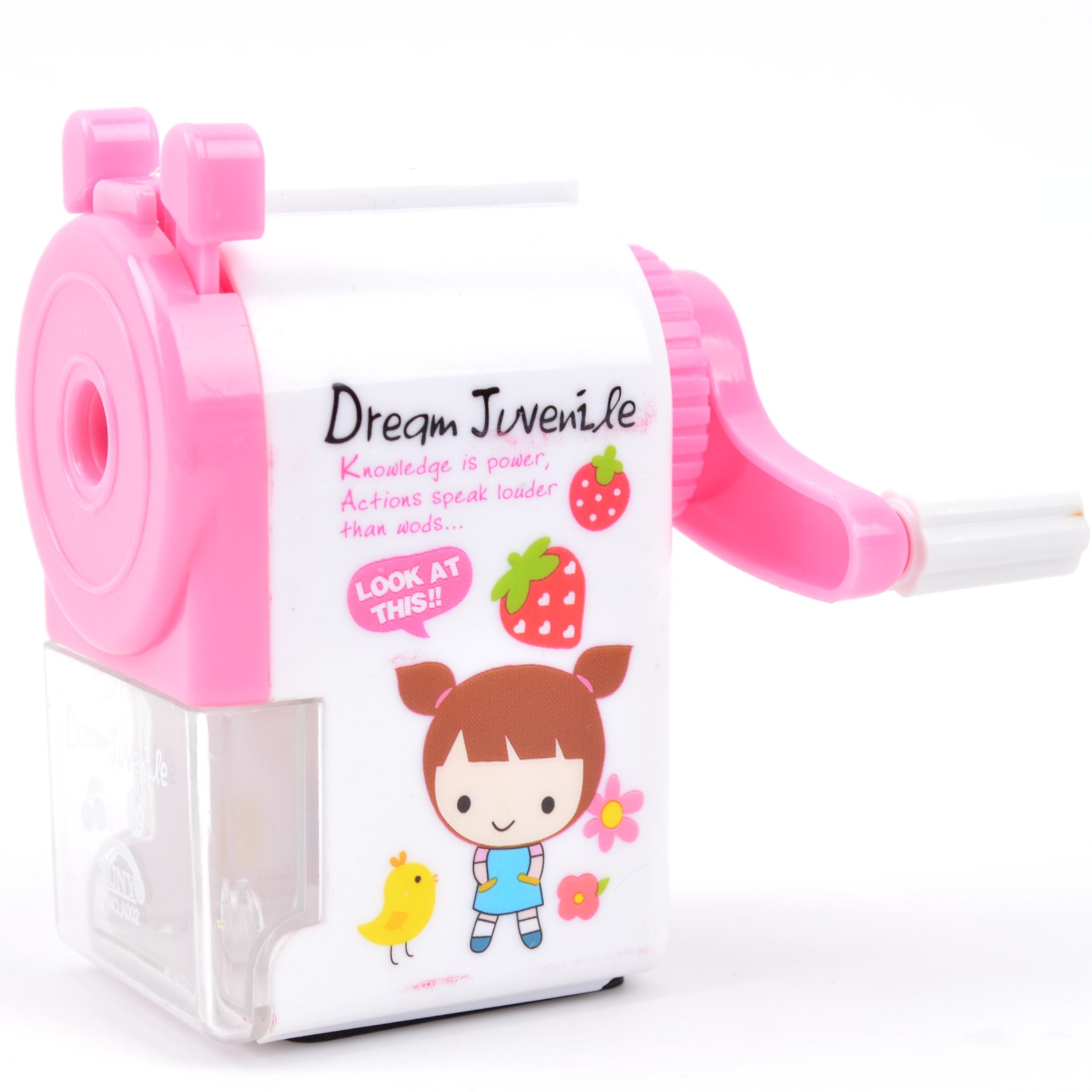 火车手摇卷笔刀卷笔器削笔机削笔刀小学生用品奖品   学霸千千品牌店