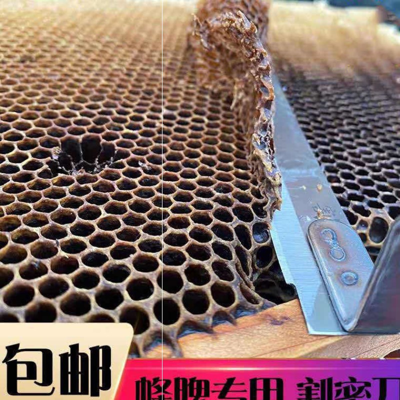养蜂工具蜜蜂平头割蜜刀取蜜工具养蜂工具割蜜蜡用具不锈钢包邮
