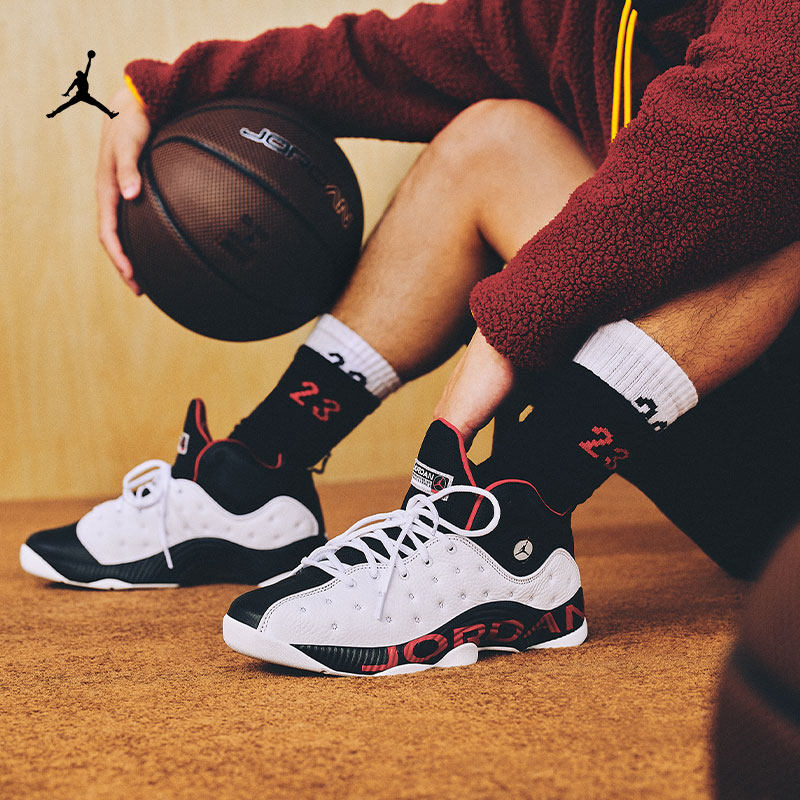 jordan官方耐克乔丹team男子运动鞋秋冬新款缓震篮球鞋
