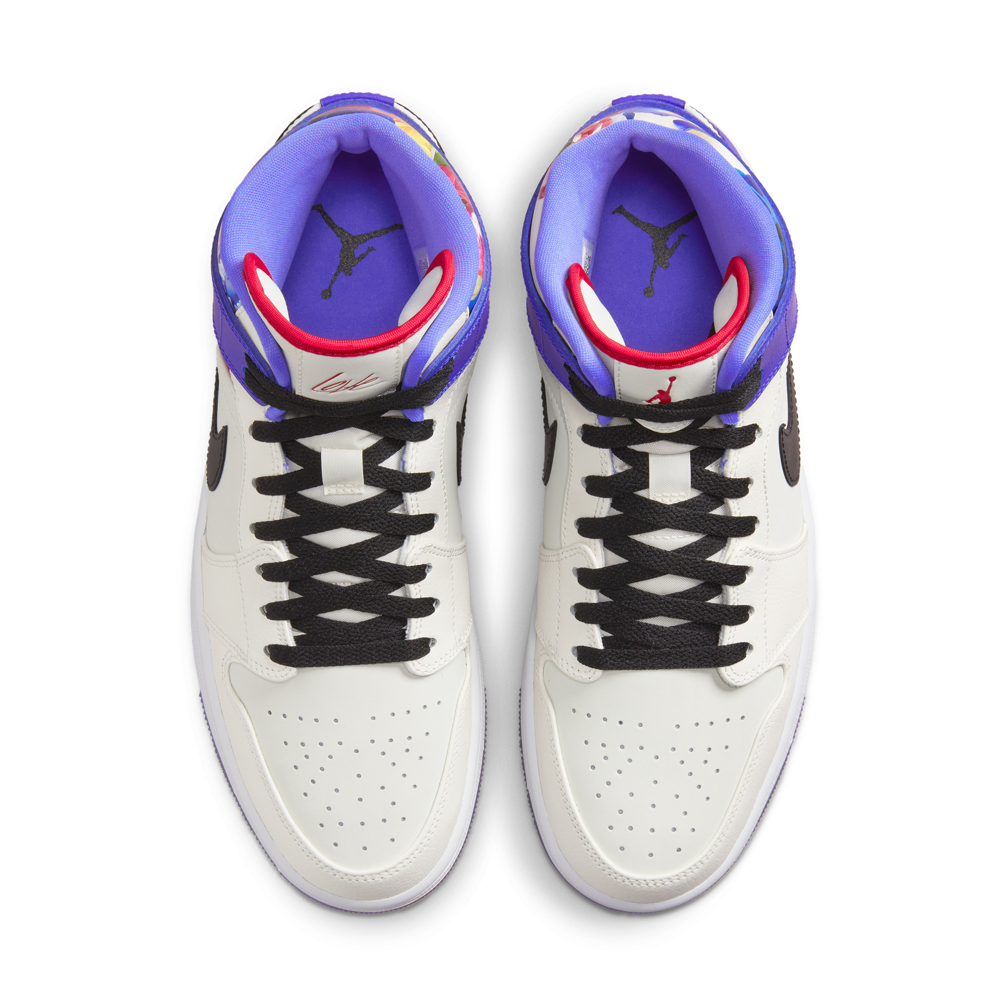 jordan官方耐克乔丹aj1男子运动鞋新款缓震皮面板鞋