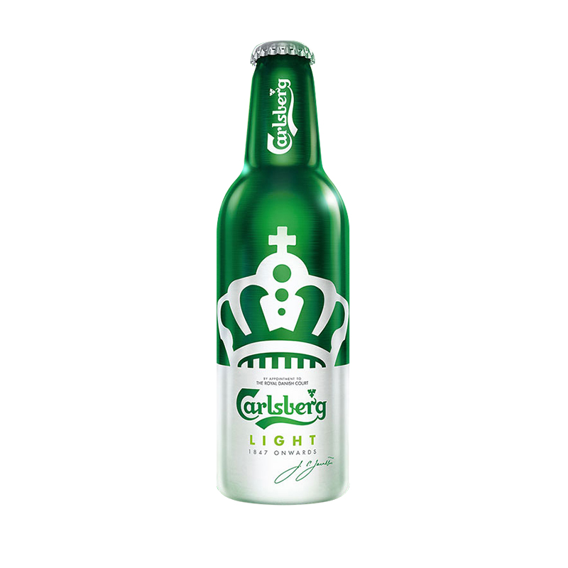 carlsberg嘉士伯特皇冠铝瓶355ml瓶装精酿小麦啤酒啤酒