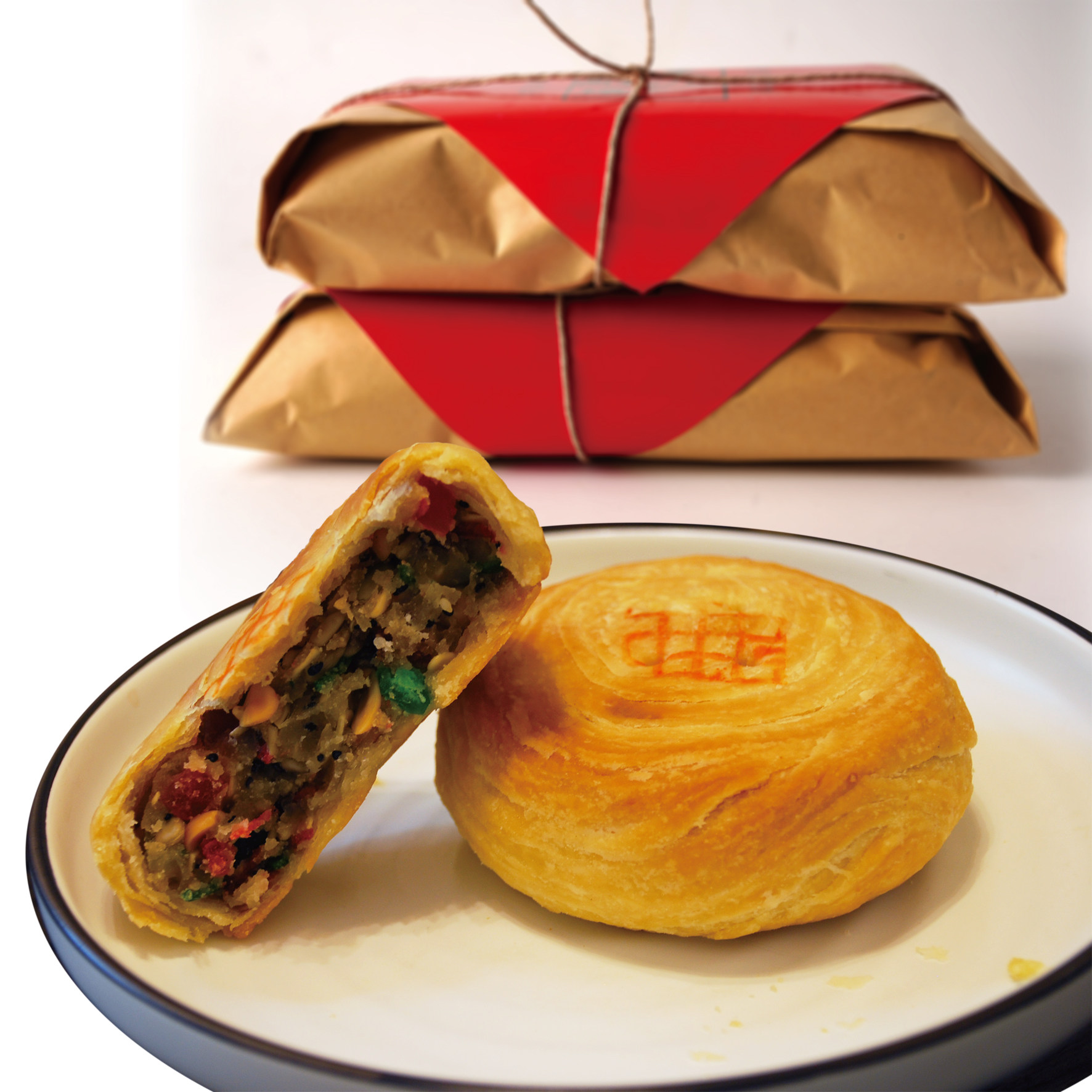 月饼传统重油山东特产大月老式休闲糕点点心传统中式糕点