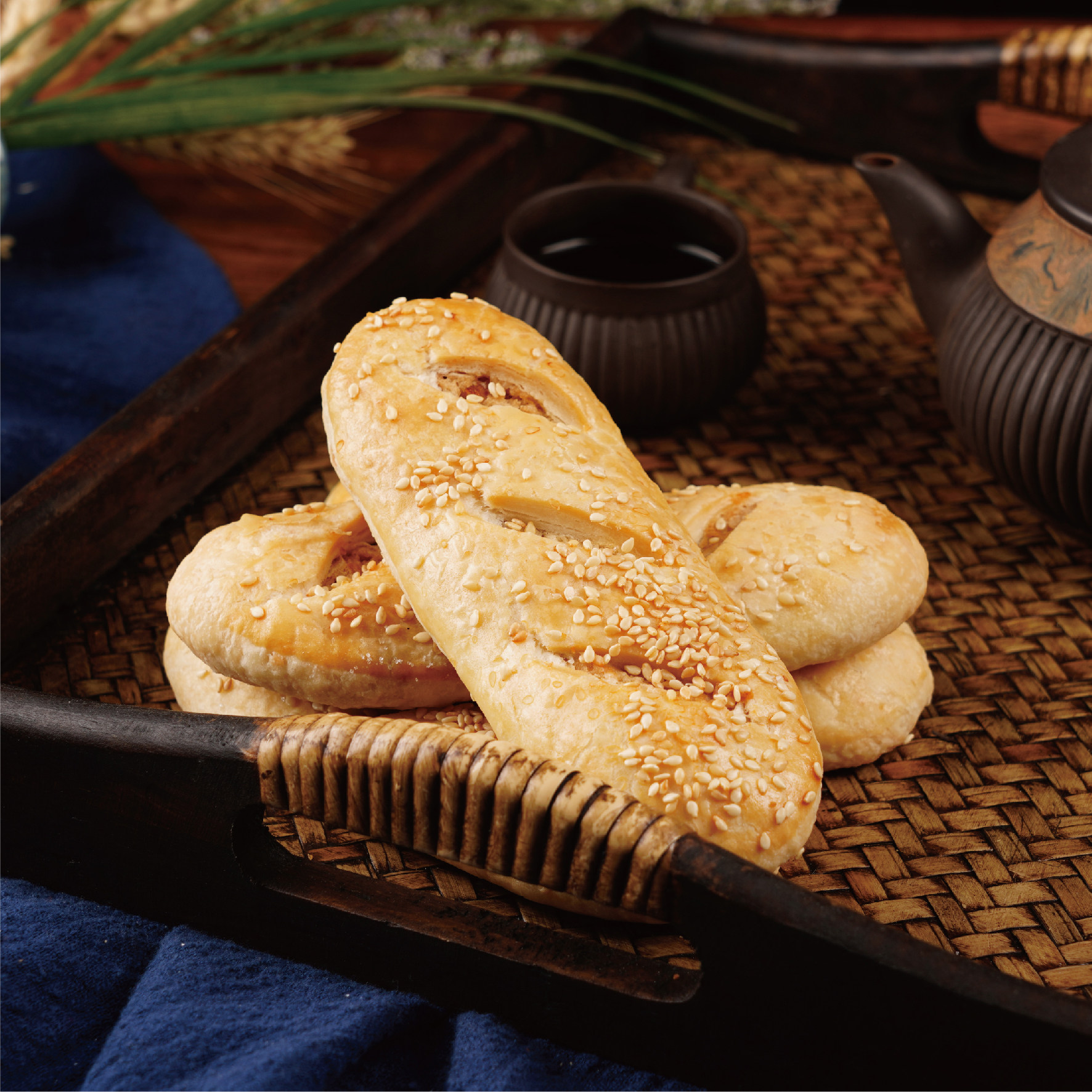 恒盛椒盐老式点心休闲零食小吃咸香山东酥饼传统中式糕点