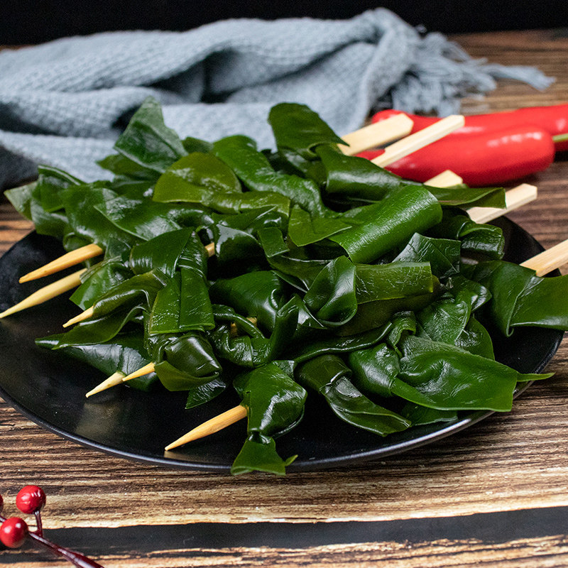 丝结关东素菜组合昆布串海带笋尖魔芋油扬串萝卜海带