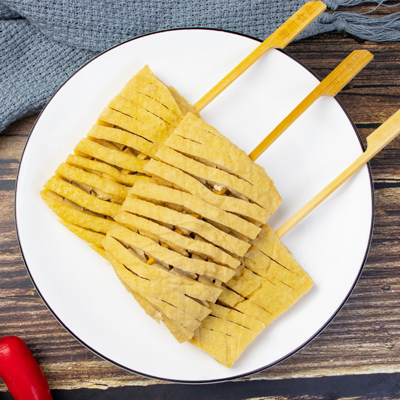 豆腐关东煮食兰花干豆串干串麻辣烫火锅商用烧烤豆腐干