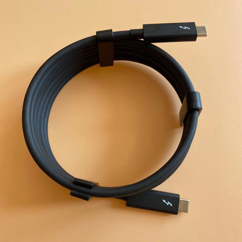 apollo声卡数据线雷电连接线thunderbolt3盘阵外置数据线