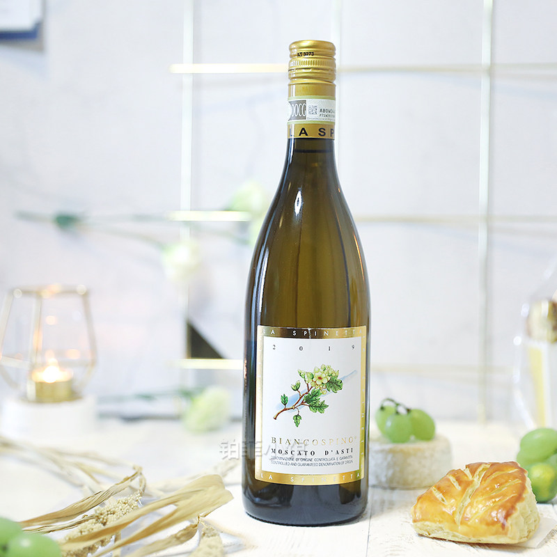 起泡年老犀牛牛庄小花莫斯卡托moscatodasti甜白起泡及香槟葡萄酒