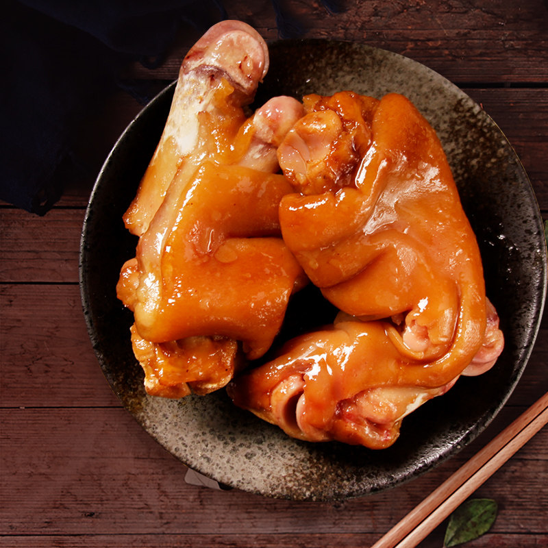 双汇熟食五香卤猪蹄175g*2袋(热品库)