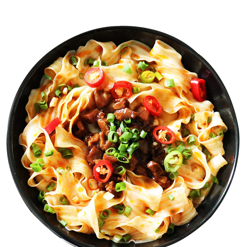 金沙河挂面刀削面1000g*2 花纹大宽面条烩面油泼面 宽面速食