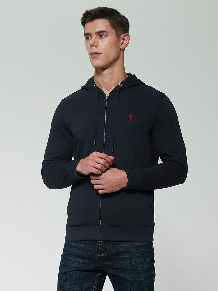 polosport卫衣男开衫2021新款春季休闲青年外套保罗卫衣