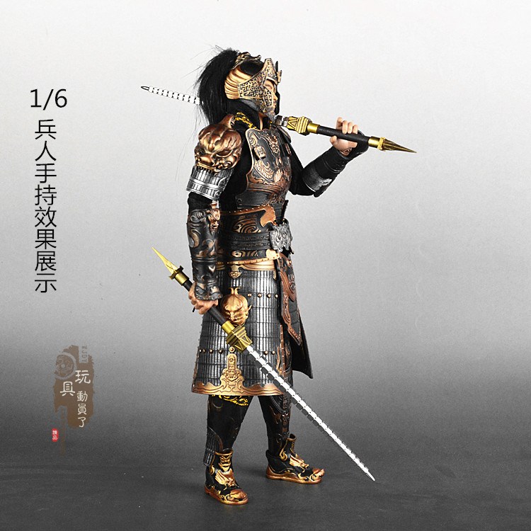 适用于微缩古代兵器四方双锏塔锏打神鞭双鞭亢龙锏兵