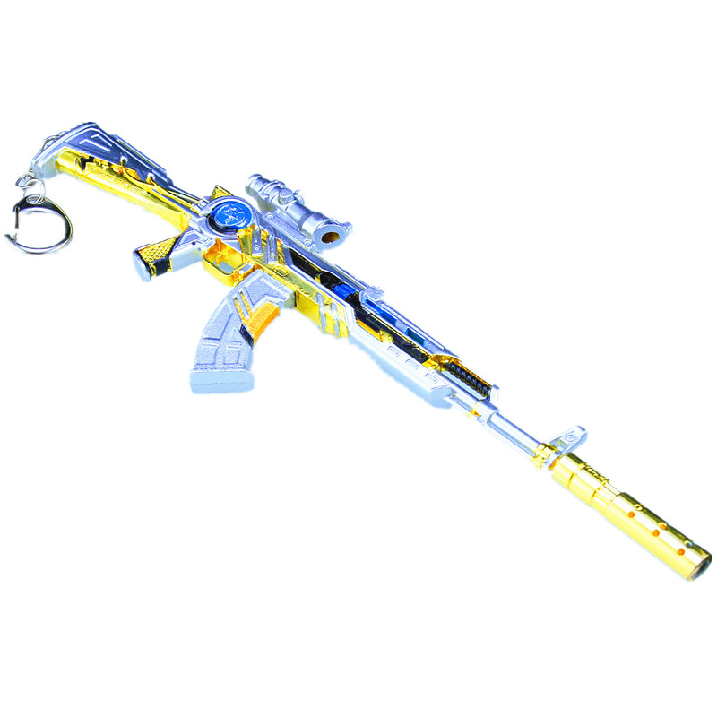 绝地和平精英皮肤武器百万伏特akm金属金属模游戏