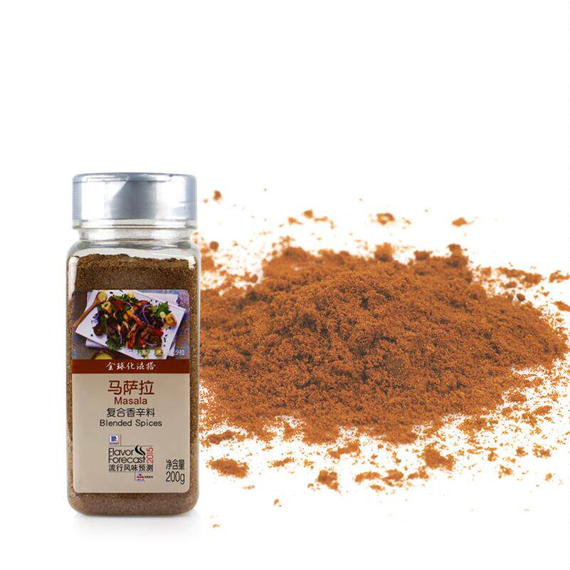 味好美马萨拉复合香辛料200g猪排煎炒烤撒料东南亚风味烧烤调料