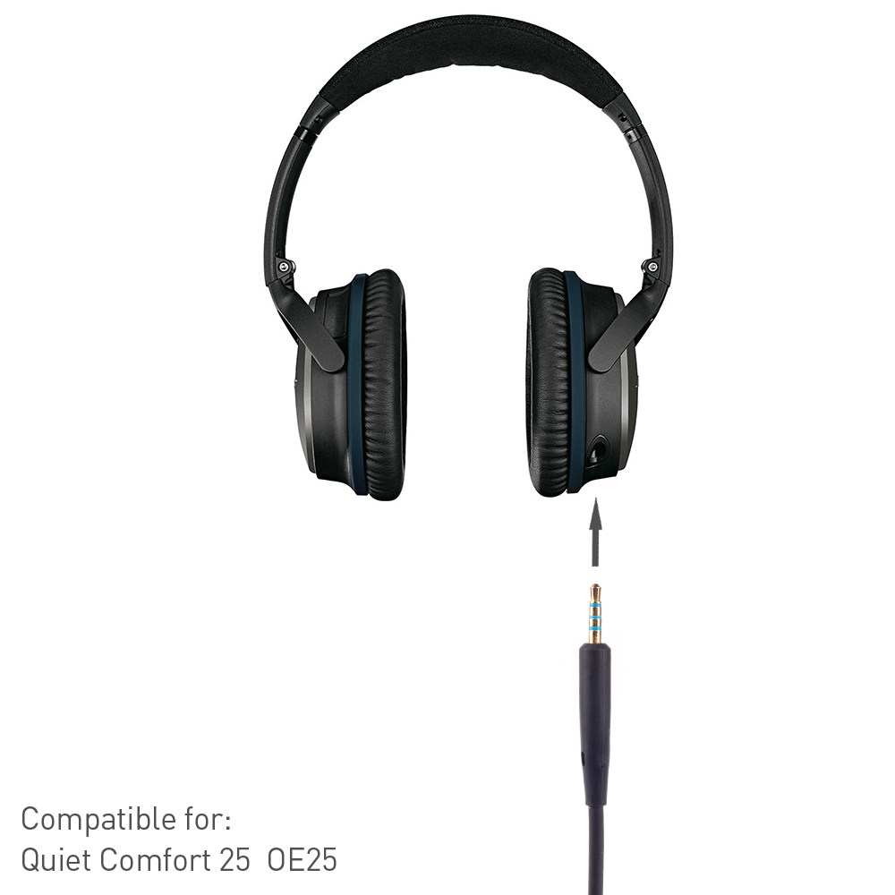 音频qc25耳机麦克风qc35二代oe2akgy50适用视频线
