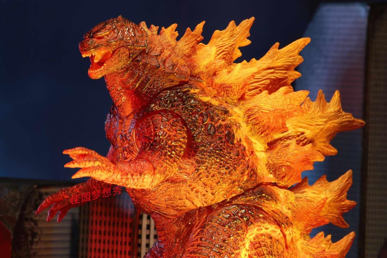 neca2019红莲哥斯拉7寸电影版godzilla怪兽之王关节可动潮玩盲盒