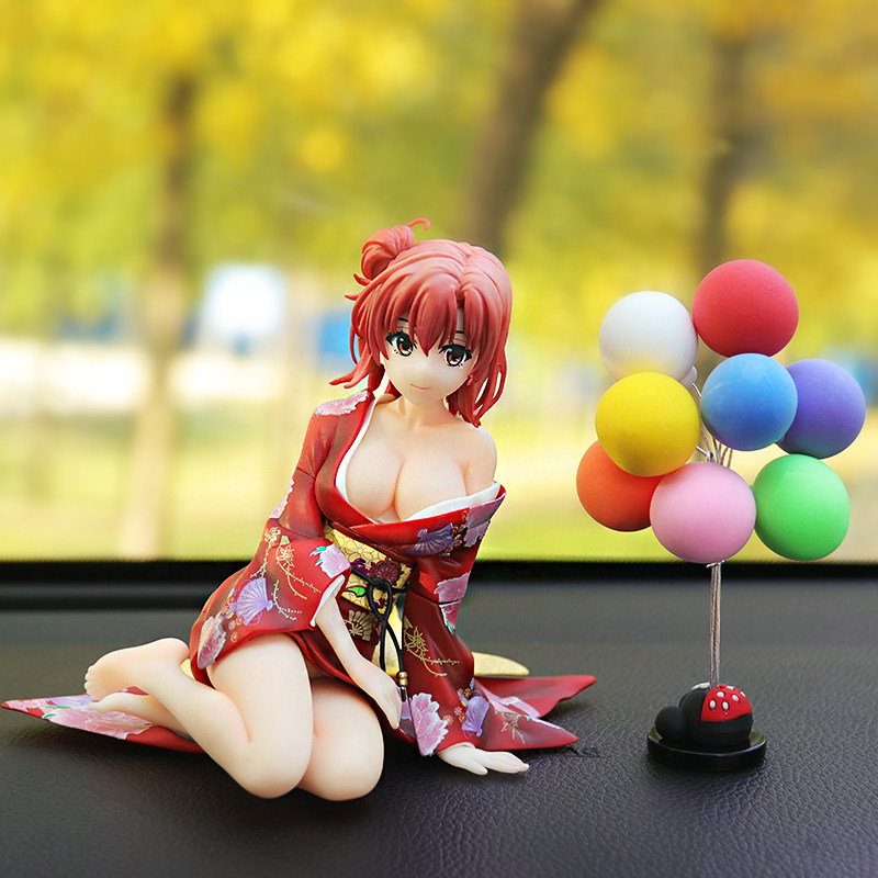 创意成人动漫手办英梨美少女车载摆件汽车车内摆件