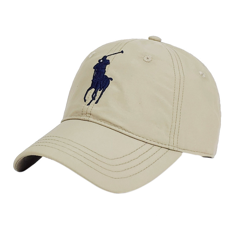 新款polo帽子大马保罗棒球帽男士休闲鸭舌帽纯棉帽子