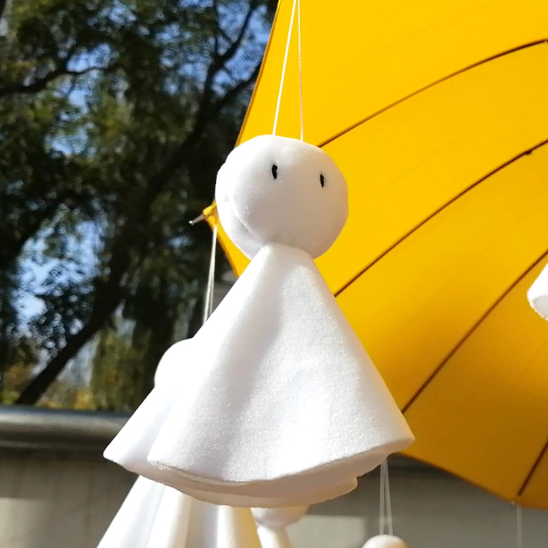 天气之子动漫cos周边晴天娃娃挂饰纯手工毛绒布偶扫晴娘汽车挂件