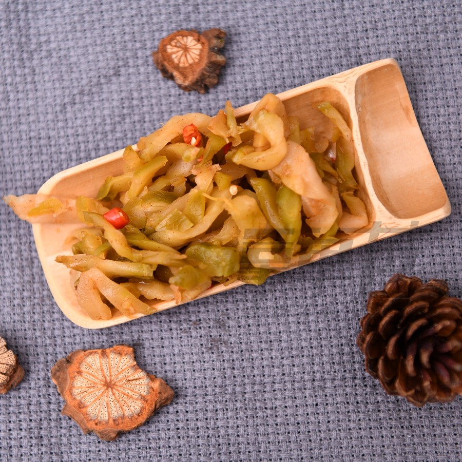 萧山特产景阳观138g榨菜丝酱腌咸菜配粥下饭榨菜条咸甜微辣烧汤料