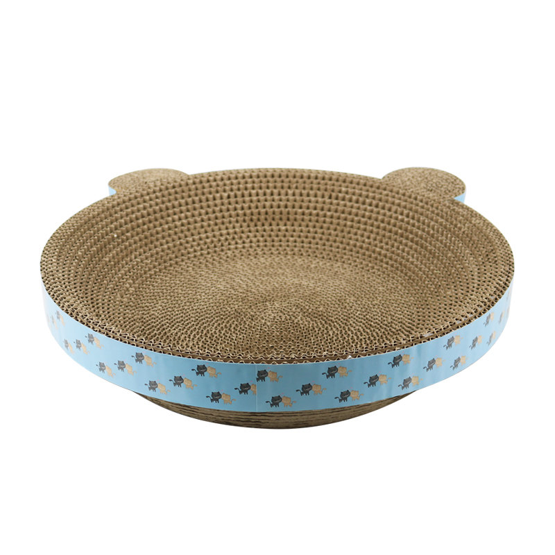 猫抓板碗型猫窝板磨爪器瓦楞纸不掉耐磨猫抓盆圆形猫抓板