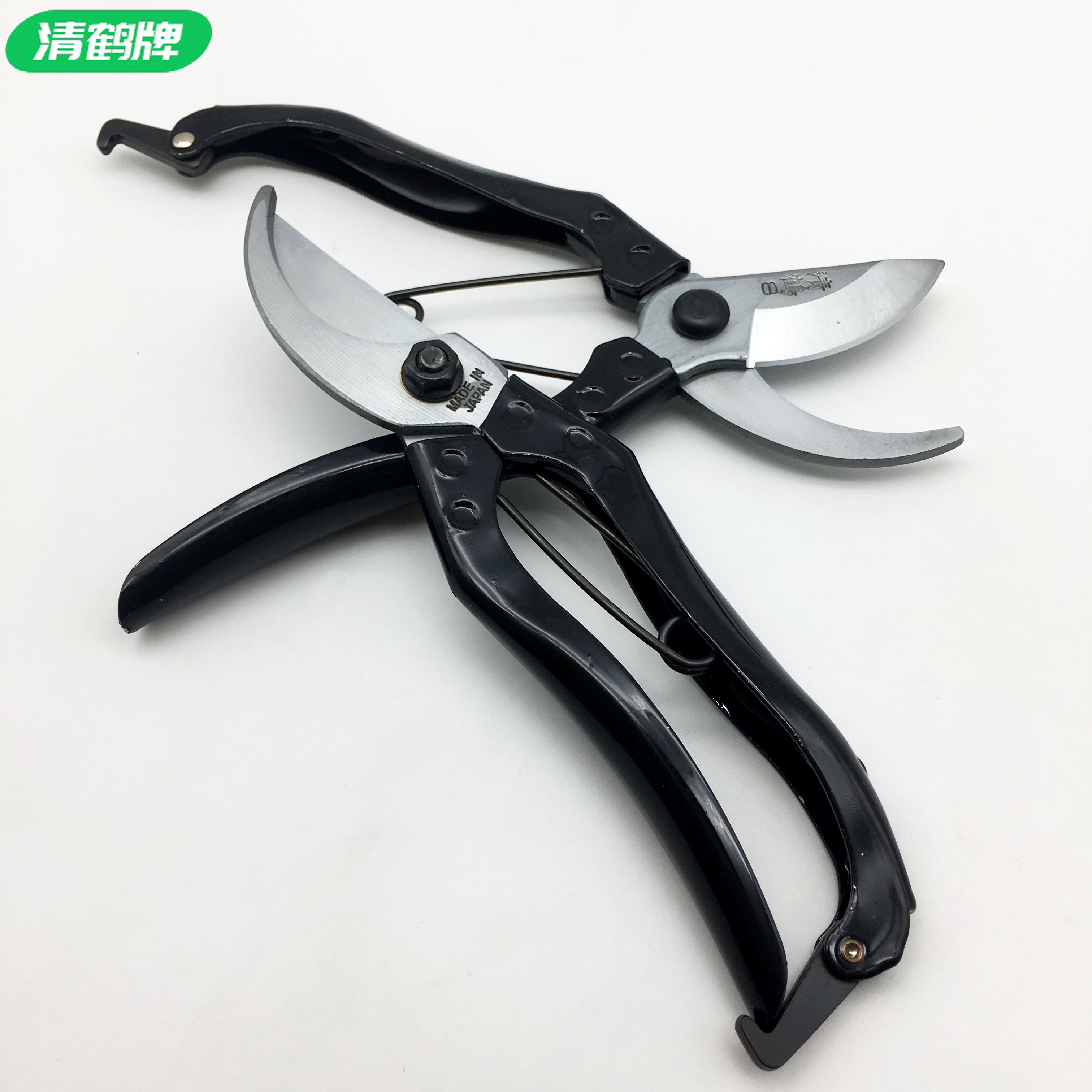 剪刀包邮进口日本清鹤园艺花枝树枝弯头剪子园艺剪