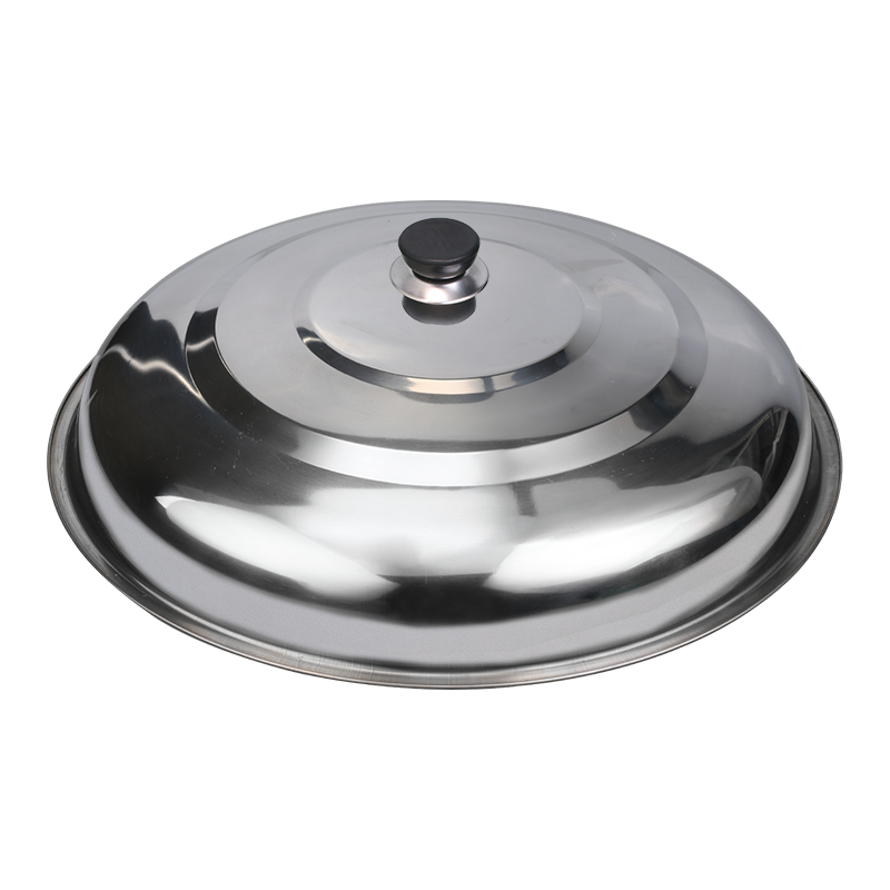 锅盖不锈钢炒锅配件家用平底锅缸盖老式铁锅蒸锅锅盖