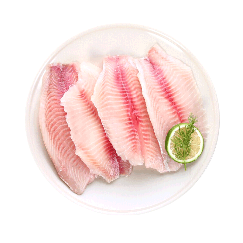 鱼片新鲜2斤冷冻罗非鱼日式料理刺身生鱼柳罗其它