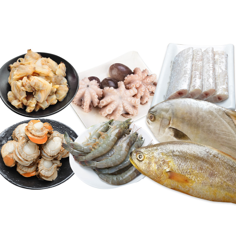 海鲜大礼包过年送礼帝王礼盒年夜饭套餐海鲜水产礼盒套装