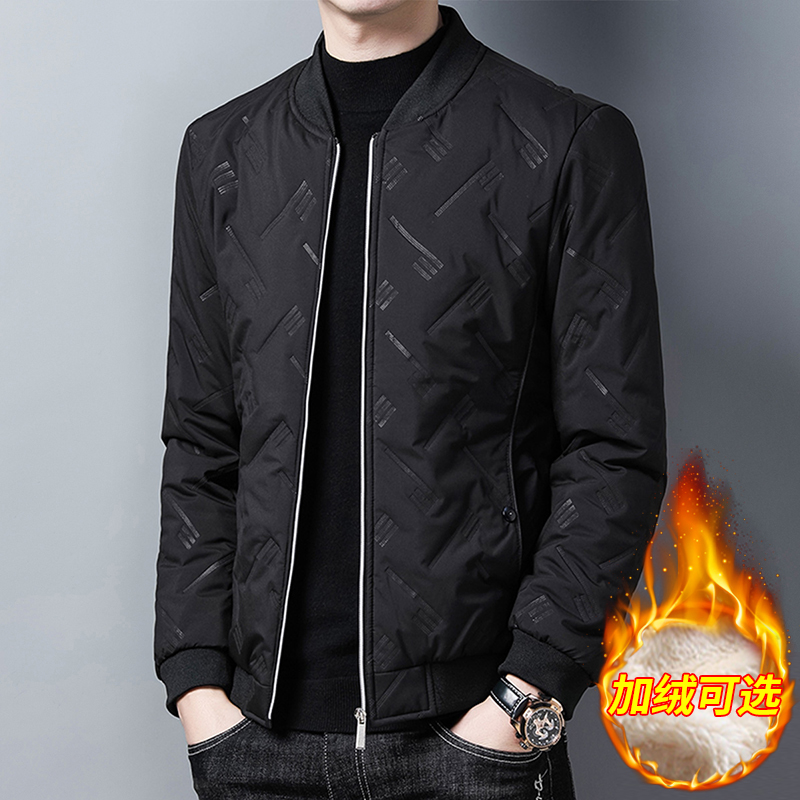 男士棉衣2021新款外套加绒加厚韩版潮流羽绒棉服棉袄帅气百搭冬装