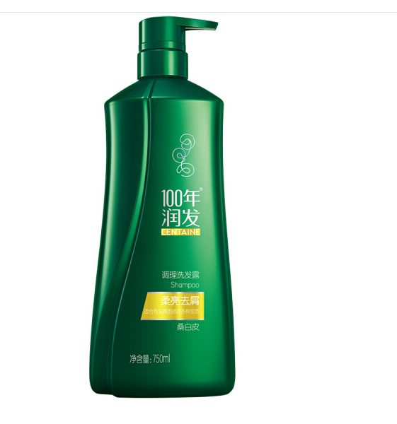 百年润发洗发水750ml水润润丝滑柔亮去强韧养发沐浴露洗发水
