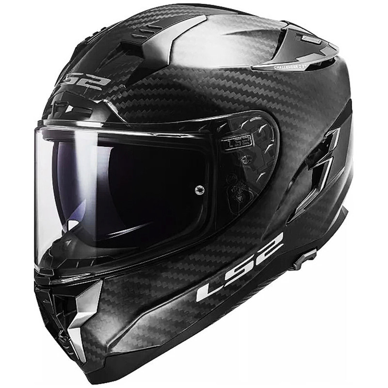 ls2头盔摩托车碳纤维全盔双镜片夏跑盔赛车盔机车女头盔男玻璃钢