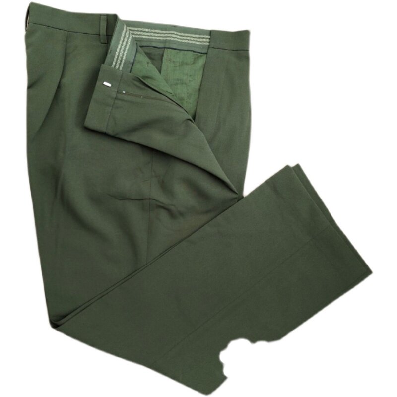 921夏裤黄夏凡立丁西裤库存品免烫防皱迷彩裤