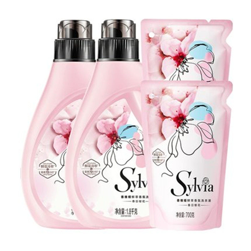 洗衣立白sylvia香维持久香氛18kg感温生常规洗衣液