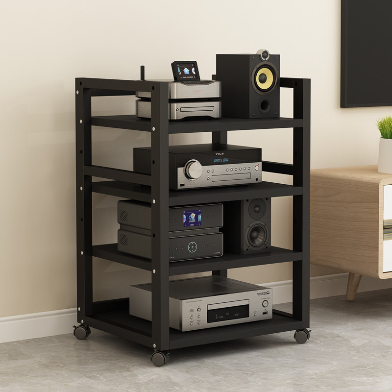 多层功放功放机机架家庭影院机柜ktv设备胆机支架音响脚架