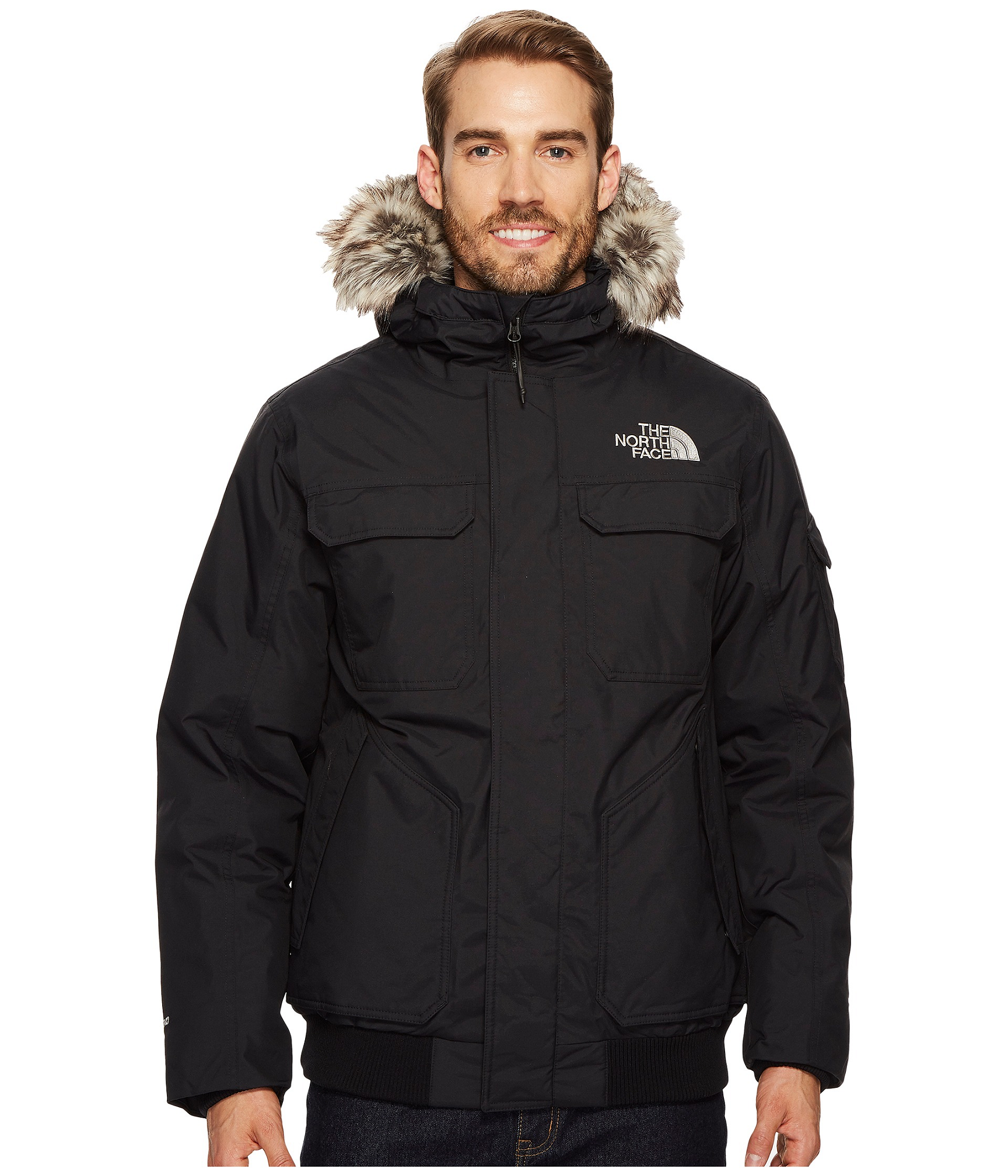 现货The North Face北面男防水防风羽绒服Gotham Jacket III