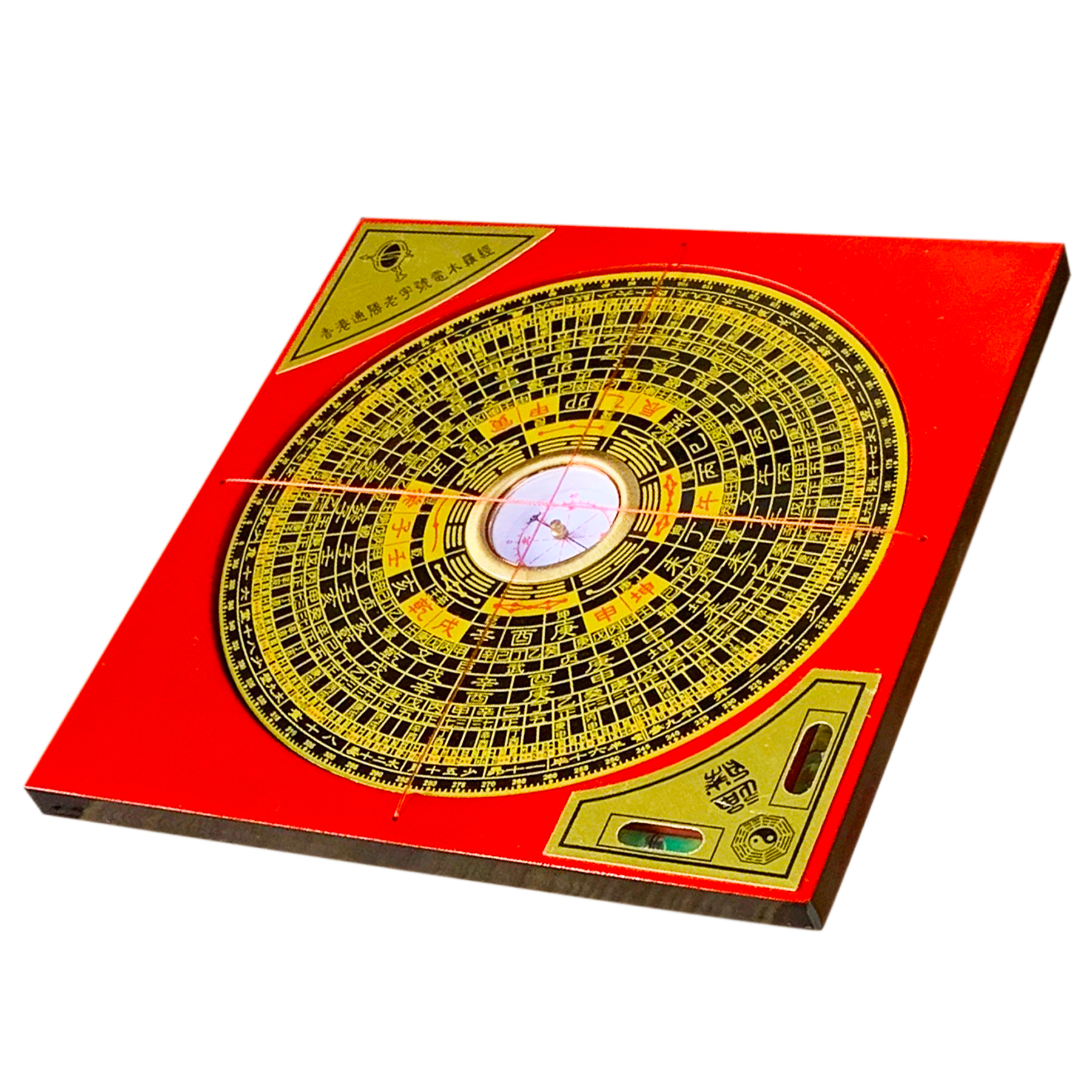 罗盘正宗八卦风水指南针高精度纯铜电木专业随身摆件