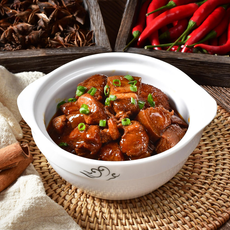 粮农毛氏红烧肉160g外卖预制菜料理包速食商用半成品煲仔盖浇饭-mc母