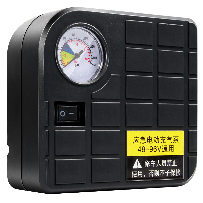 电动三轮车充气泵便携迷你车载充电电泵摩托车真空电动车