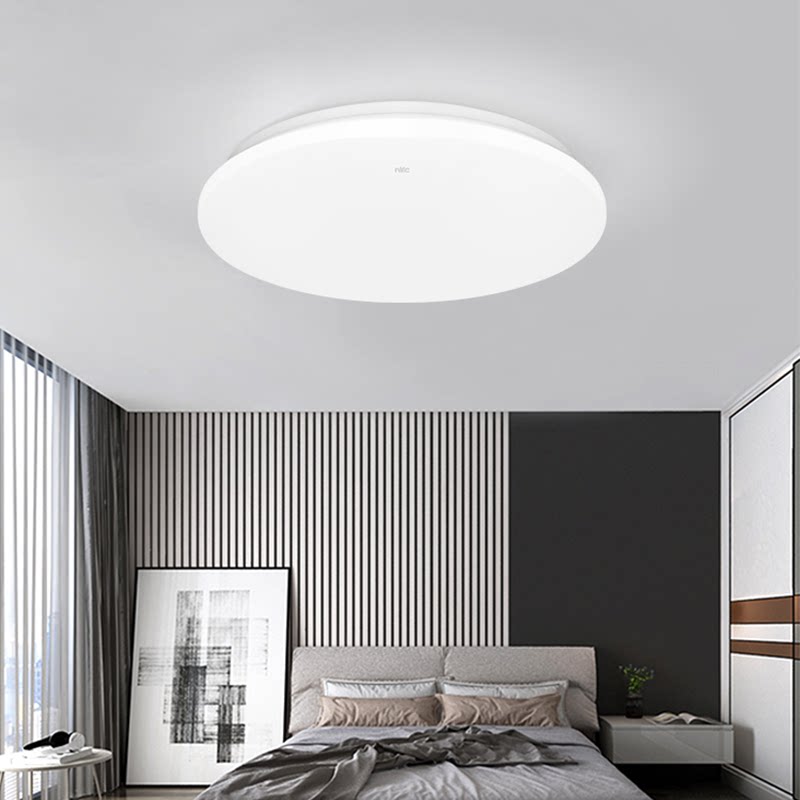 雷士照明led吸顶灯圆形卧室现代简约过道走廊卫生间厨房阳台灯具 –