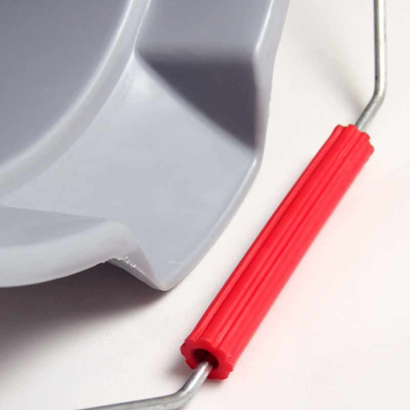 美国乐柏美大型圆形水桶垃圾桶把手132lfg261400垃圾桶