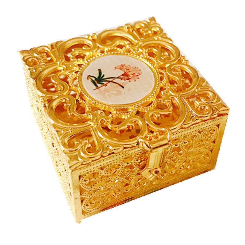 美优族复古金属香膏盒巴基斯坦纯植植物香膏只需一块摆件