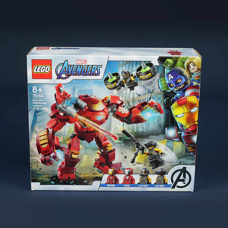 lego乐高漫威超级英雄系列76164钢铁侠浩克机甲建构