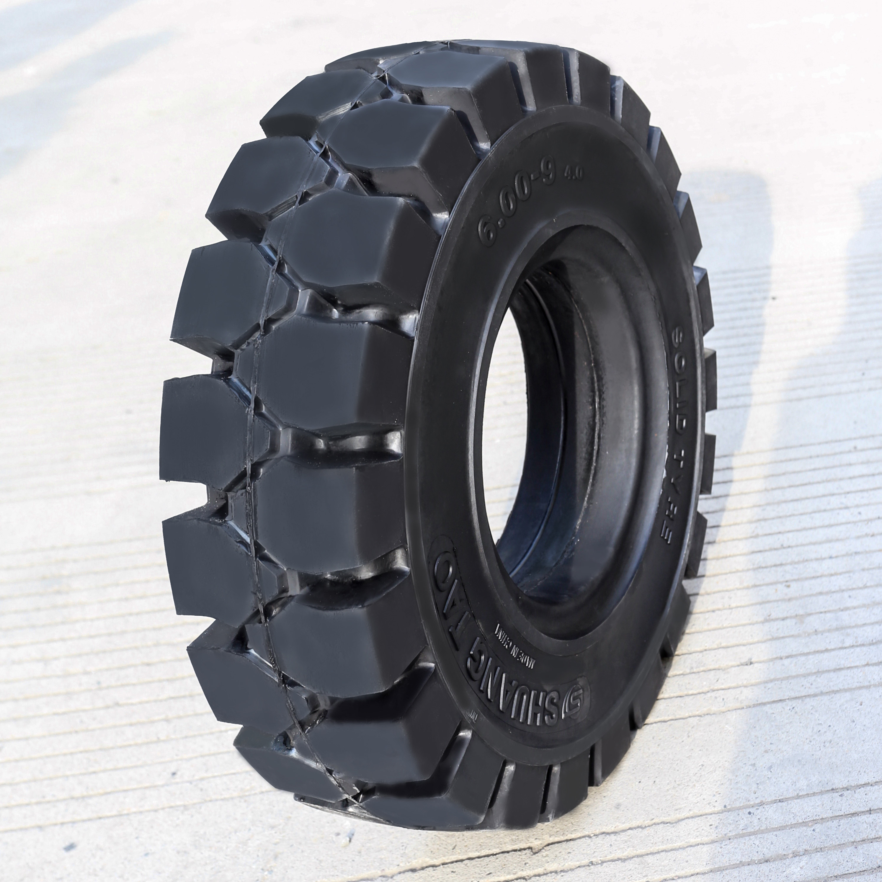 叉车实心轮胎加厚耐磨杭叉合力3/3.5吨前轮28x9-15后轮650-10充气