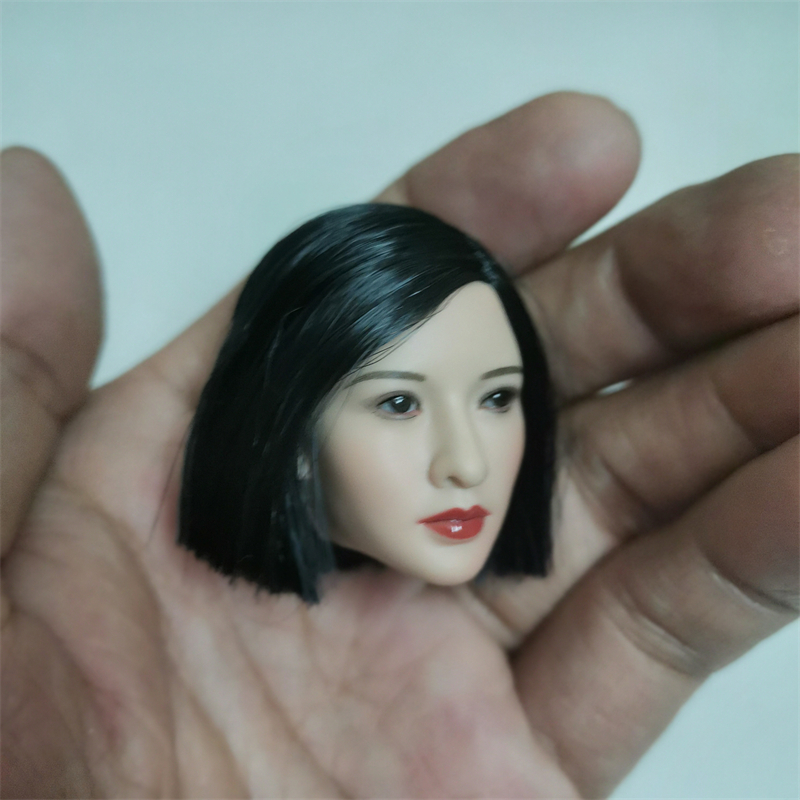 现货女兵人头亚洲美女似柳景甜刘亦菲魔女头雕兵人专区