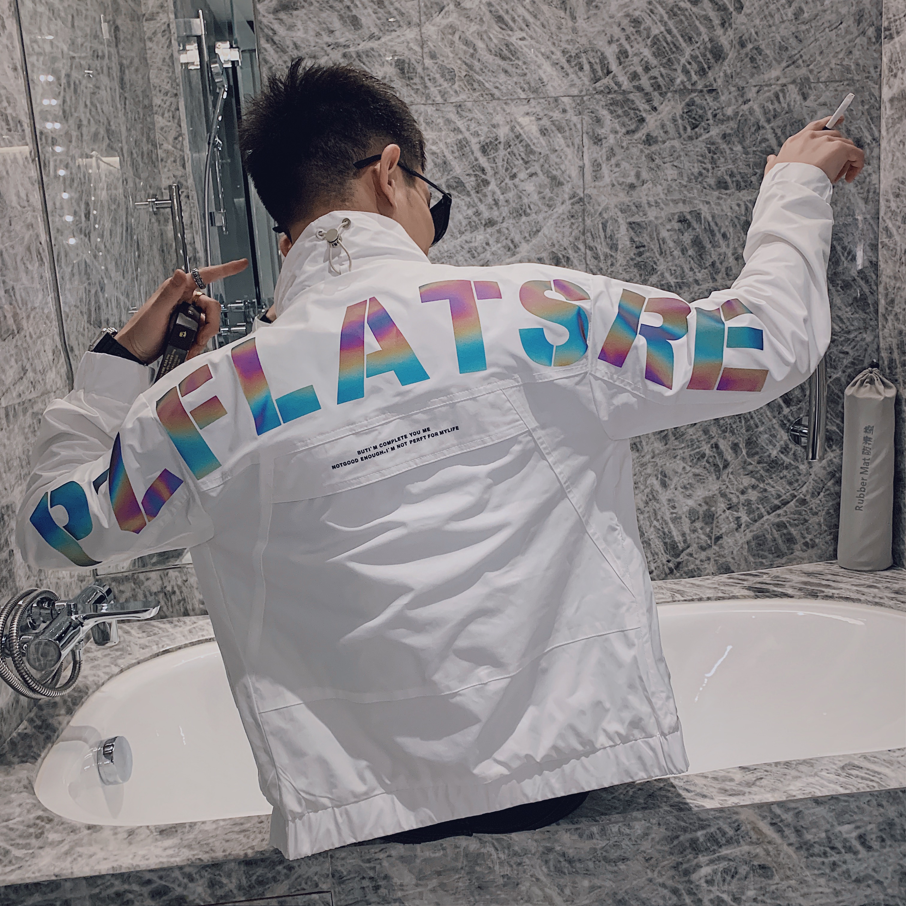 春季2021年新款男士潮男上衣服春秋季休闲秋冬季夹克衫男装外套潮