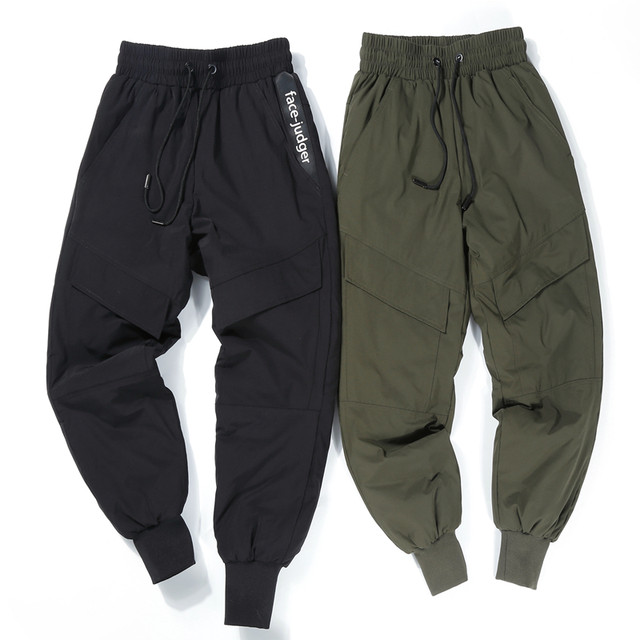 Down pants men's outer wear high waist outdoor sports overalls plus fat thickening winter men's plus size cotton pants duck down pants Down pants men's outer wear high waist outdoor sports overalls plus fat thickening winter men's plus size cotton pants duck down pants