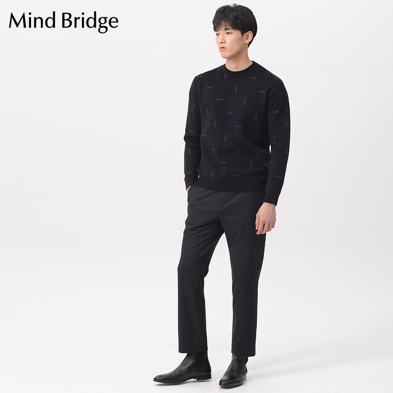 mindbridge休闲裤长裤韩版商务裤子百家好男装秋冬休闲裤